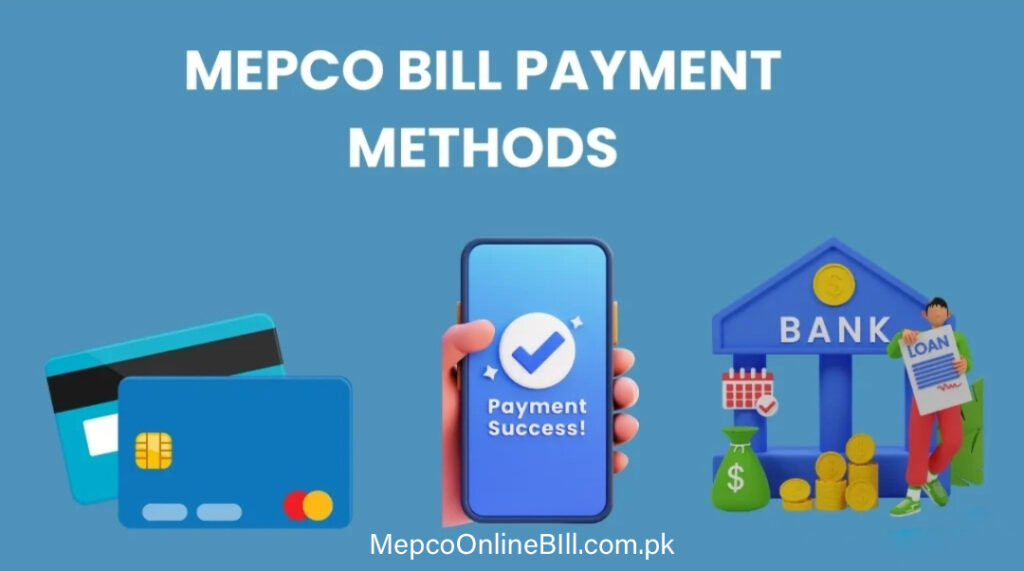 Mepco Bill - Payment methods