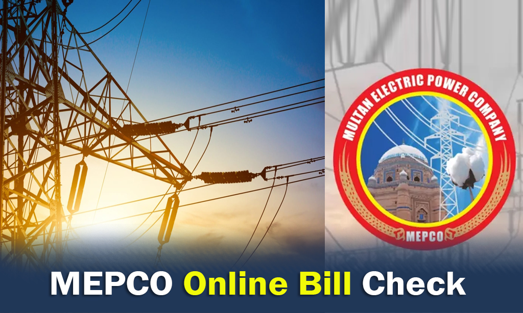 Mepco online bill - Check bill